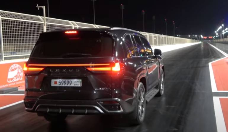 World's fastest Lexus LX completes 1/4 mile in 12.8 seconds